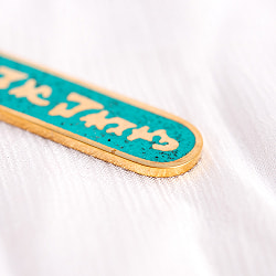 吉祥文様のメタルチベタンピアス オンマニペメフム - サブ4