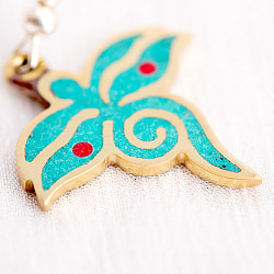 吉祥文様のメタルチベタンピアス ブッダアイ - サブ4