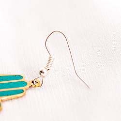 吉祥文様のメタルチベタンピアス 神秘の目 - サブ5