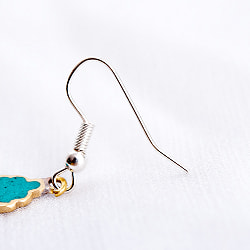 吉祥文様のメタルチベタンピアス ブッダオーン - サブ5