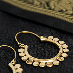 ペイズリー風うずまきピアス - サブ3