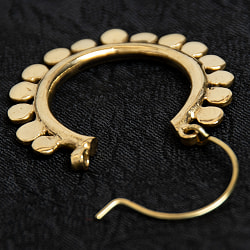 ペイズリー風うずまきピアス - サブ4