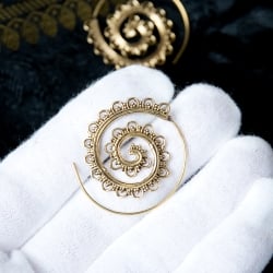 ペイズリー風伝統ピアス - サブ5