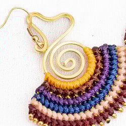 ストリングス・チャンドラピアス - マルチカラー（アソート） - サブ3