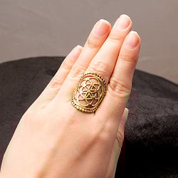 シード・オブ・ライフ The Seed of Life 7サークルリング - サブ4