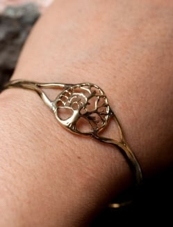 生命の木 Tree of Lifeのメタルバングル - サブ3