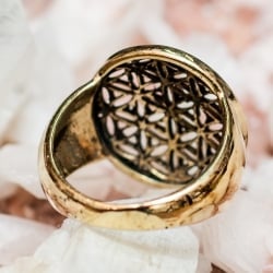 生命の花のゴールドリング - サブ3