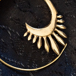 インドのトラディショナルうずまきピアス - サブ3