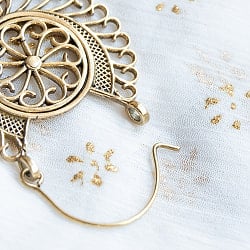 インドのゴールデン　サハスラブジャのピアス - サブ3