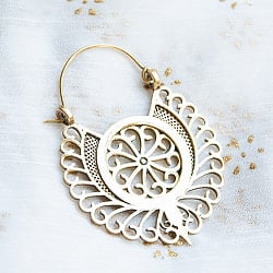 インドのゴールデン　サハスラブジャのピアス - サブ5