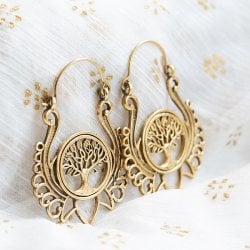 インドのゴールデン　カルパヴリクシャのピアス