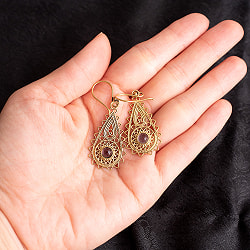 インドの伝統　ドロップピアス - サブ5