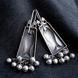 シルバーメタルピアス　おさかなピアス - サブ4