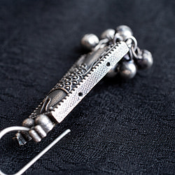 シルバーメタルピアス　おさかなピアス - サブ5