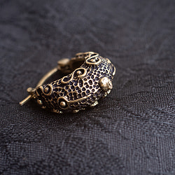 インドの伝統　レトロボートピアス - サブ3