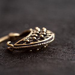 インドの伝統　ころんとバッグピアス - サブ3