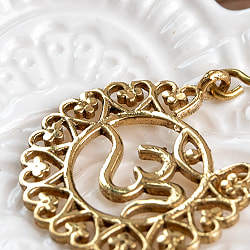 インドの伝統　ゴールドピアス　オーム - サブ4