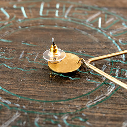 インドの伝統　ゴールドピアス　ジオグラフィック - サブ5