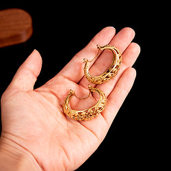 インドの伝統　ゴールドピアス　ゴンドラ - サブ4