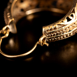 インドの伝統　ゴールドピアス　サークル - サブ3