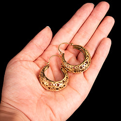 インドの伝統　ゴールドピアス　サークル - サブ4