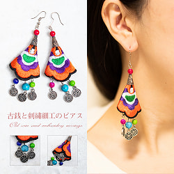 【選べる3個セット】刺繍細工のピアス - サブ4