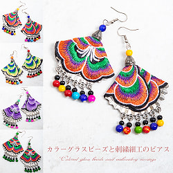 【選べる5個セット】刺繍細工のピアス - サブ2