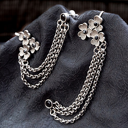 【選べる6個SET】インドのシルバーメタルピアス - サブ2