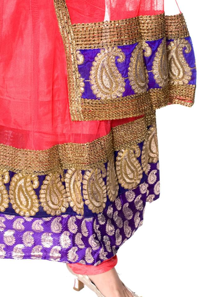 パンジャビ・ドレス3点セット - ピンク の通販[送料無料] - TIRAKITA.COM