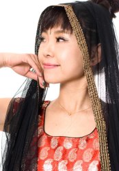 パンジャビ・ドレス3点セット - 黒の商品写真