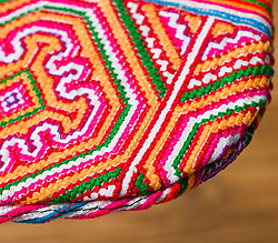 モン族の伝統刺繍小物入れ＆ペンケース　メイクポーチ - サブ5