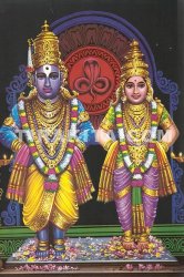 ヴィッタルとルクミニー(ID-PST-351)