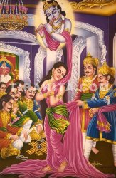 マハーバーラタの1シーン(ID-PST-357)