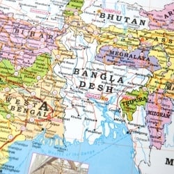 インド全土地図 - インドの教育ポスター - サブ4