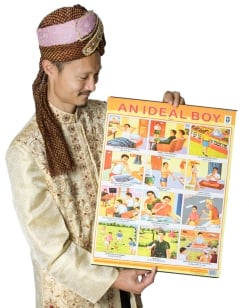 20x 20までの掛け算チャート - 教育ポスター - サブ5