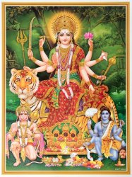 希少、アンティーク調、ヒンドゥー教、インド女神像、キャンバス板張り、フック付き 希少、アンティーク調、ヒンドゥー教、インド女神像、キャンバス板張り