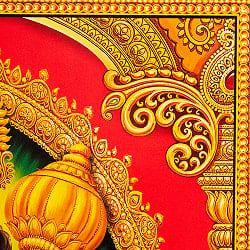 〔約64cm×約45.5cm〕インドのヒンドゥー神様ポスター - ハヌマーン - サブ4