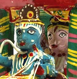 車に乗るクリシュナとアルジュナ の通販 Tirakita Com