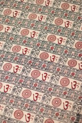 [1m単位切り売り]薄手コットンのインド伝統模様布【幅112cm程度】の商品写真