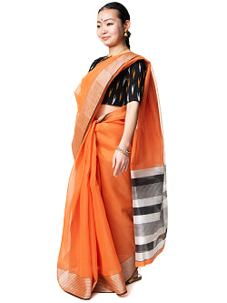 ワイドボーダーの　クラシカル　コットンサリー - サブ2