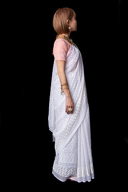 レース地の　ホワイトサリー - サブ5