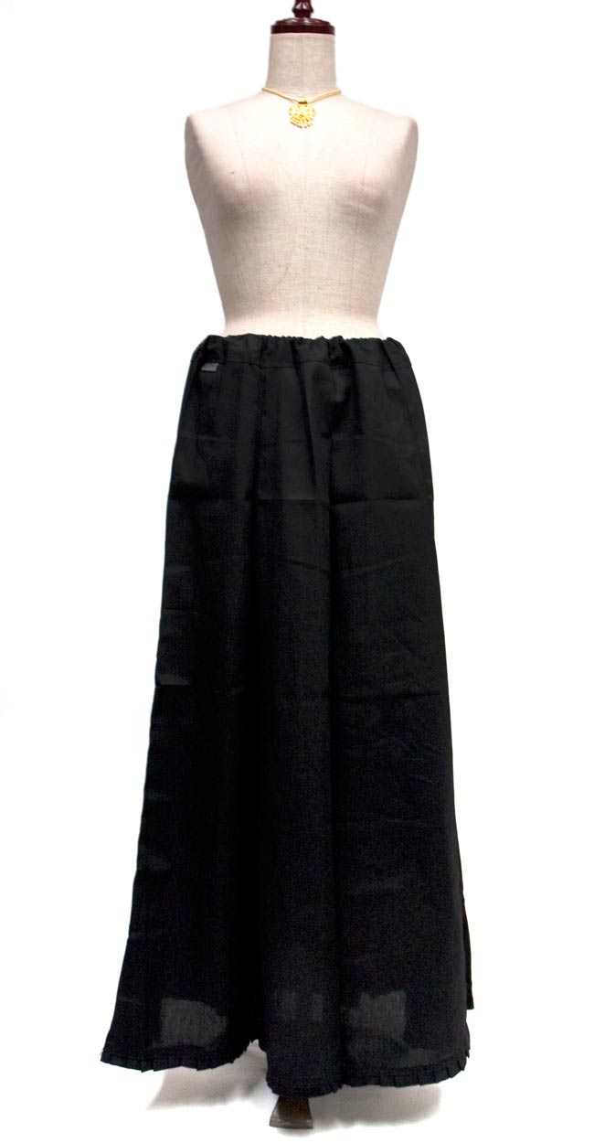 サリー、チョリ、ペチコート3点セット - 緑 の通販[送料無料