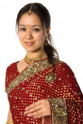 婚礼用ゴージャスサリー 3点セット - 