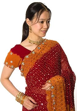 婚礼用ゴージャスサリー 3点セット -  - サブ3