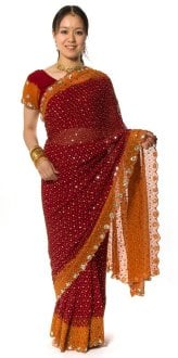 婚礼用ゴージャスサリー 3点セット -