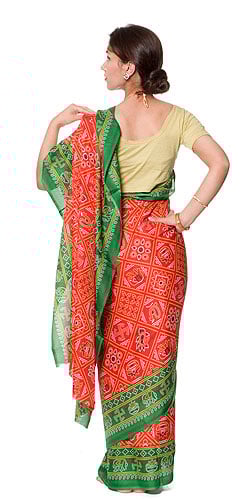 インドサリー【ドット模様系】 - サブ4