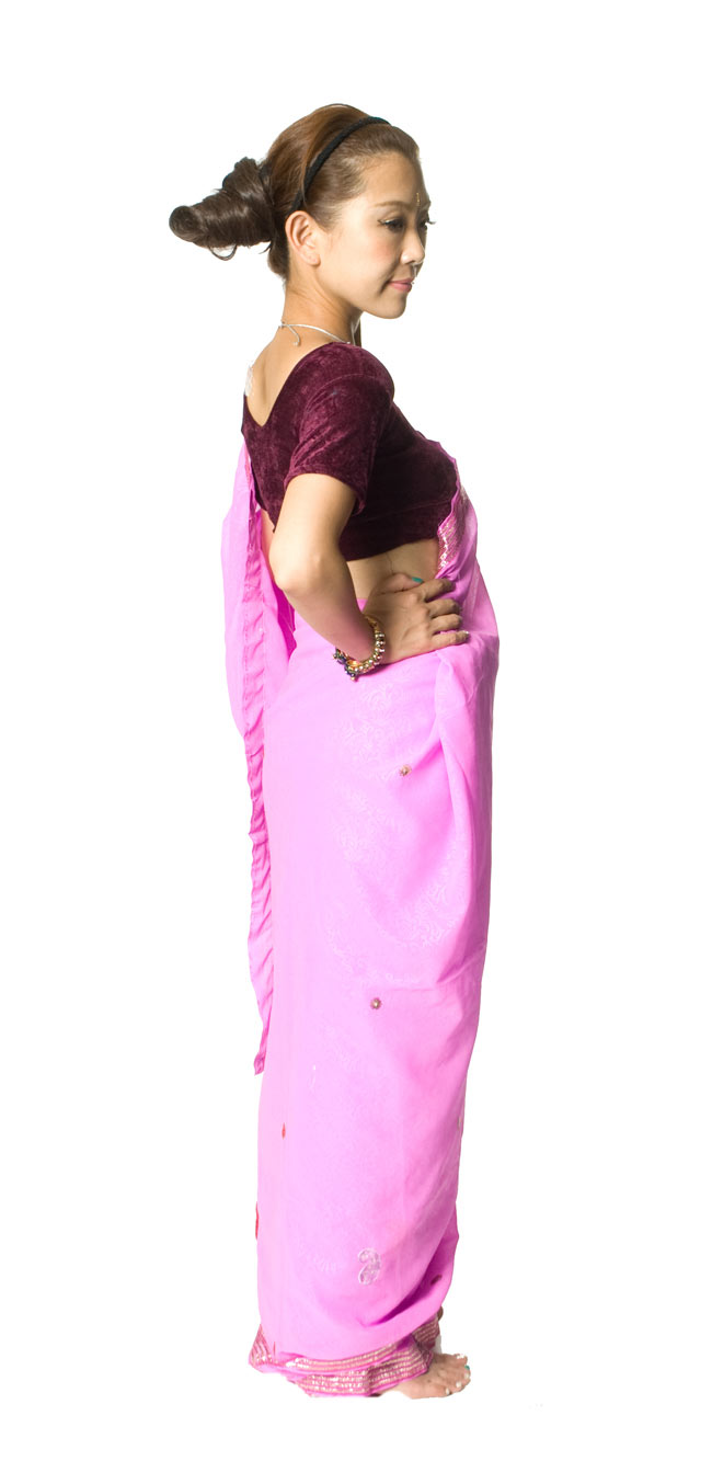 ワケアリ】インドサリー ピンク の通販 - TIRAKITA.COM