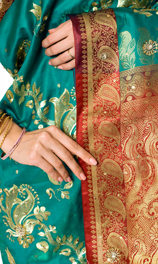 vintage インドサリー