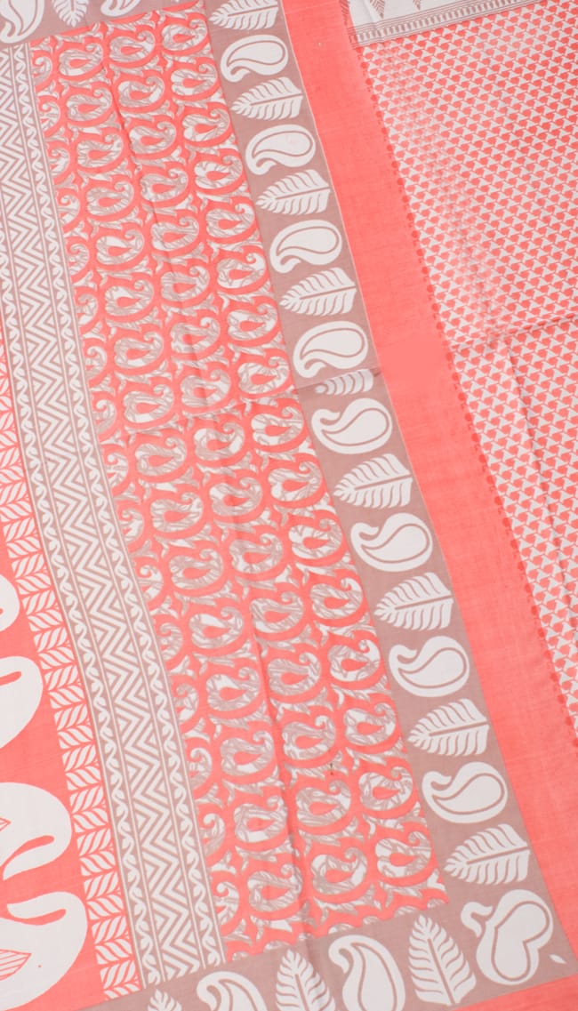 インドサリー【ペイズリー】 全4色 7 - 選択項目のAになります。こちらのお色をご希望の場合は、選択項目よりお選び下さい。