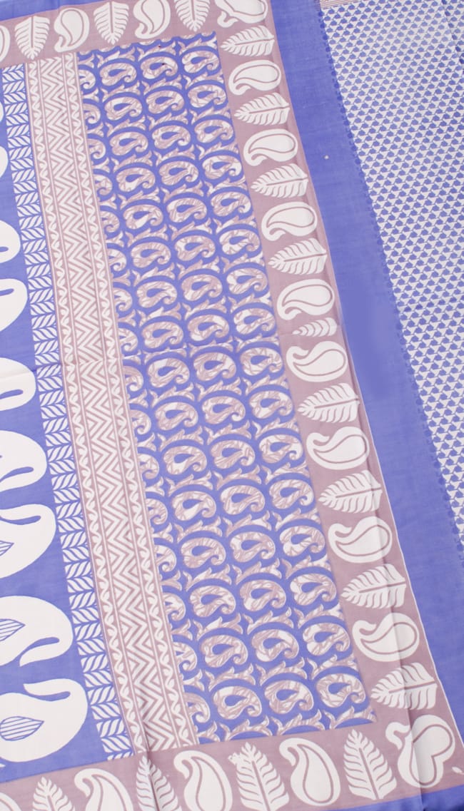 インドサリー【ペイズリー】 全4色 9 - 選択項目のCになります。こちらのお色をご希望の場合は、選択項目よりお選び下さい。